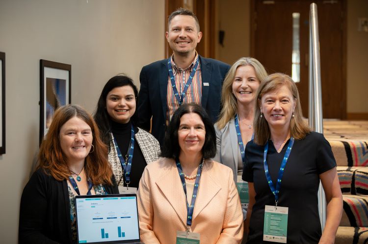 A group picture including attendees